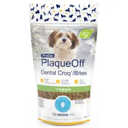 ProDen PlaqueOff Dental Croq snacks dentales para perros pequeños y gatos - 60 g