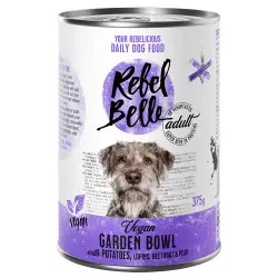 Rebel Belle Adult Vegan Garden Bowl comida vegana para perros - 375 g