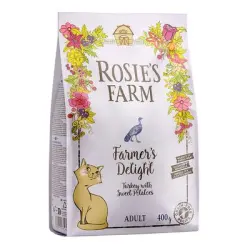 Rosie's Farm 400 g pienso para gatos ¡con descuento! - Pavo