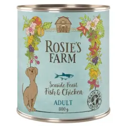 Rosie's Farm Adult 6 x 800 g  - Pescado y pollo