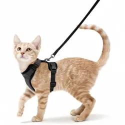 ZooVenture Arnés ajustable para gatos y perros pequeños - S