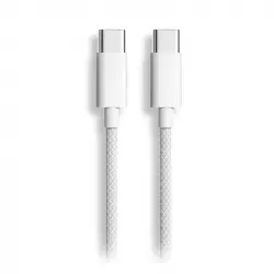 1Life Cable USB-C para iPhone 15 27W 1m Blanco