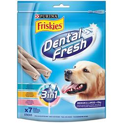 Friskies Dental Fresh aliento fresco (perro med & grande) 180 gr.