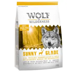Wolf of Wilderness Sunny Glade con venado - 1 kg