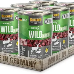 Belcando Baseline Venado Latas Premium para perros - 6 x 400 g