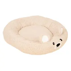 Cama TIAK Teddy Bear para mascotas - Tamaño M: 60 x 15 cm (Diám x Al)