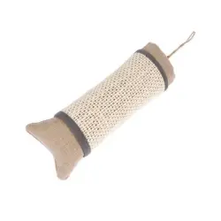 Cojín de sisal Modern Living Drapia juguete para gatos - 7,5 x 25 cm (Diám. x L)