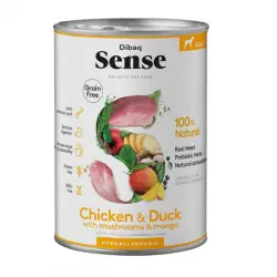 Dibaq Adult Adult Sense Grain Free Ciervo y Jabalí lata para perros