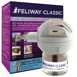 FELIWAY Classic difusor blanco redondo - Difusor eléctrico + recarga 48 ml