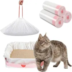 IntiMeg Bolsas para arena de gato, 104*45 cm, 30 unidades - 30 piezas