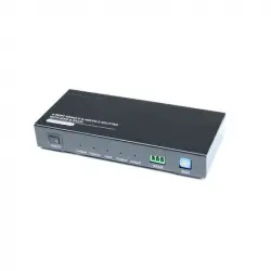 Kimex Splitter HDMI 2.0/HDCP 2.2 1x Entrada-4x Salidas EDID RS232 4K60Hz