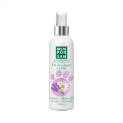 Menforsan Agua de Colonia para Perros con Fragancia a Lavanda y Manzanilla, 125 ml