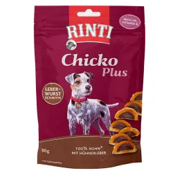 RINTI Chicko Plus embutido de hígado para perros - 80 g
