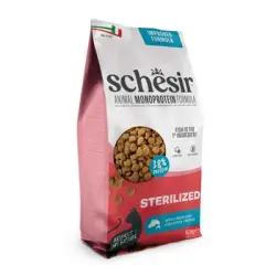Schesir Sterilized con pescado - 10 kg