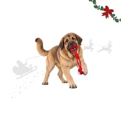 Wonder Christmas Pelota con Cuerda  para perros 37 x 10 x 6 cm