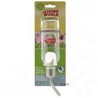 Bebedero de cristal ecológico para roedores Living World 769 ml