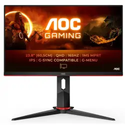 AOC G2 Q24G2A/BK 23.8" LED IPS QHD 165Hz G-Sync Compatible