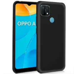Cool Funda Silicona Negra para Oppo A15 / A15s