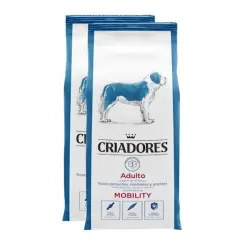 Criadores Adulto Mobility pienso para perros - 2x2,5 kg Pack Ahorro