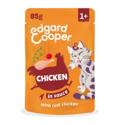 Edgard & Cooper Pollo sobre en salsa para gatos 85 g