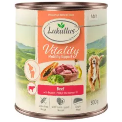 Lukullus Vitality Articulaciones, con vacuno (sin cereales) - 6 x 800 g