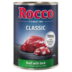 Rocco Classic 6 x 400 g - Vacuno con pato