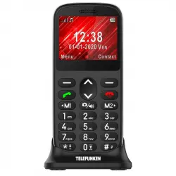 Telefunken S420 Teléfono para Mayores Negro Libre