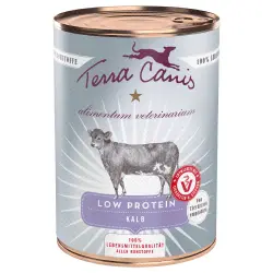 Terra Canis Alimentum Veterinarium Low Protein 6 x 400 g - Ternera