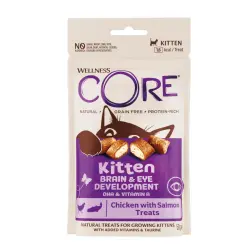 Wellness Core Snacks Pollo y Salmón para gatito - 50 g