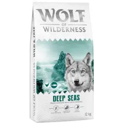 Wolf of Wilderness Adult «Deep Seas» arenque, sin cereales - 12 kg - Receta nueva
