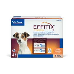 Effitix pipetas para perros pequeños (4- 10 Kg)