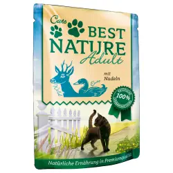 Best Nature Cat Adult 16 x 85 g - Caza, pato y pasta