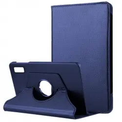 Cool Funda Polipiel Liso Azul para Lenovo Tab M11