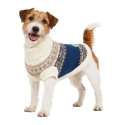 Freedog Jersey para Perros Scandi Snuggle Estilo Nórdico, 50 cm