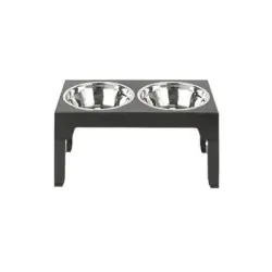 FurryFusion Mesa ajustable para comederos de mascotas - Artículo 1
