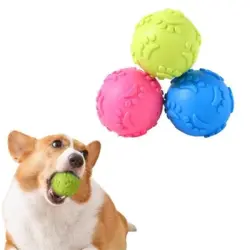 FurryFusion Pelota de látex con sonido para perros - Artículo 3