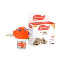 Konig Serenex Difusor Con Feromonas Suplemento para gatos - 42 ml