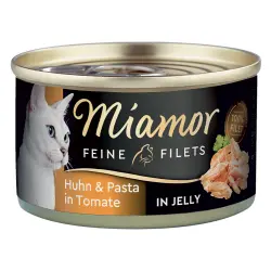 Miamor Filetes Finos en gelatina 1 x 100 g - Pollo y pasta