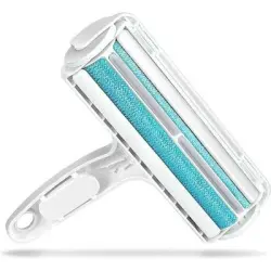 Pawffee Cepillo azul autolimpiante para pelo de mascotas, ropa y muebles - 1 pieza