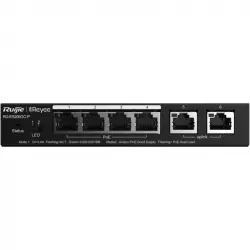 Ruijie Networks RG-ES209GC-P Switch 9 Puertos Gestionado Gigabit Ethernet PoE Negro