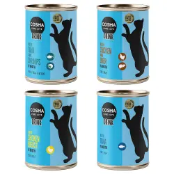 Cosma Drink bebida para gatos 6 x 100 g - Pack mixto (4 variedades)