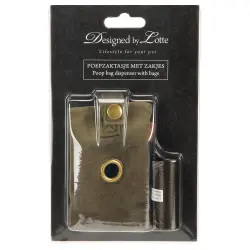 Designed by Lotte dispensador de bolsas para heces - verde (incl. 2 rollos)