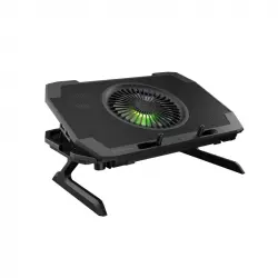 Genesis Oxid 850 RGB Base Refrigeradora para Portátiles hasta 17.3" Negra