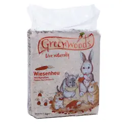 Greenwoods heno de pradera - Zanahoria (1 kg)