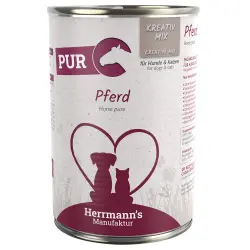 Herrmanns Carne pura 6 x 400 g - Caballo