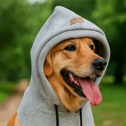 IntiMeg Capucha cortavientos para perros - Una pieza