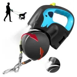 IntiMeg Correa para 2 perros - Una pieza
