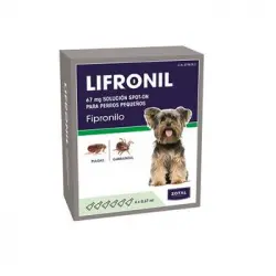 Lifronil Pipetas Anti Pulgas Para Perros Pequeños (