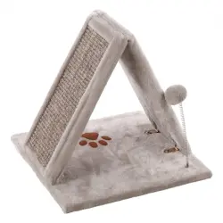 Rascador para Gatos Triangular Flamingo Greta, 40x40x38 cm