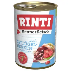 Rinti Kennerfleisch 6 x 400 g - Corazones de ave